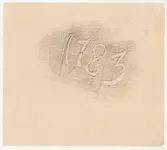 Vastveitloftet.
Ritning.
Årtalet 1813 inristat.