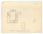 Delsbogården.
Planritning.
