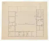 Delsbogården.
Planritning.