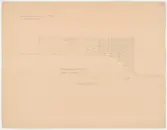 Skogaholms herrgård. Gunilla Bielkes lusthus. Västra paviljongen.
Fasadritning.
Källarens fasad mot öster.
Skala 1:20.