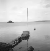 Ransberg segelbåt vid Prästaberget