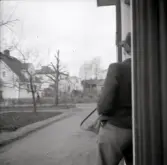 Kurt på verandatrappan