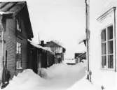 Pilgatan på Öster i Söderhamn. Foto 1962.