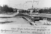 Söderhamnsån i början av 1900-talet. 