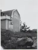 Vargön. Fornlämning vid handlare Martinssons affär