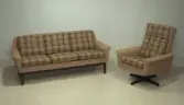 Soffa och fåtölj