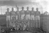 Lagbild på fotbollslag från FIK, 1920-tal