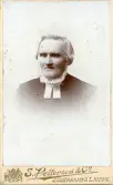 Porträtt av Jonas Söderblom, svensk präst, far till ärkebiskop Nathan Söderblom (källa wikipedia).