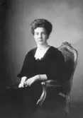 Porträtt av Hedvig Ulfsparre.