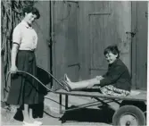 Torborg och Anne-Marie Nyström