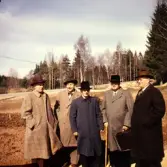 Fem kommunalmän på utflykt