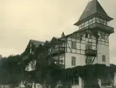 Danmark 1920. Huleröd Badehotel som var beläget på Själlands nordkust.