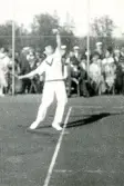 Davis-cup matchen Frankrike - Sverige med Henri Cochet i Stockholm 1926.