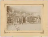 Eklundshof smyckat för kungamiddag, Uppsala 1893