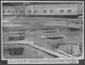 Kvarnsvedens pappersbruk. N:o 1. 14.4.38. Armering för grundpelare under blötlådor. D.3348