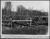 Kvarnsvedens pappersbruk. N:o5.  23.4.38. Formsättning för pelare till blötlådor.  E.431