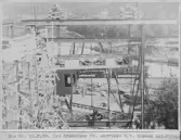 Kvarnsvedens pappersbruk. N:o 22.  11.8.38.  1:a traversen fr. Jerfveds M.V. hissas upp. D3360.