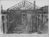 Kvarnsvedens pappersbruk. N:o 25.  26.8.38. Interiör från barktrummeavdelningen. D3363.