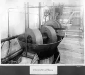 Kvarnsvedens pappersbruk. Kollergång för sulfitmassa. B668