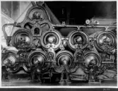 Kvarnsvedens pappersbruk, Pappersmaskin 8, byggnation del 1 och 2. Interiör bruket. B686