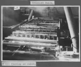 Kvarnsvedens pappersbruk, Mekanisk Massa. B 661 Kapning av veden.