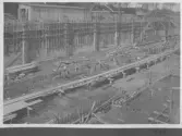 Kvarnsvedens pappersbruk, C 6364.  12-5-1930. Vy över bygget.