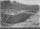 Kvarnsvedens pappersbruk, C 6375.  26-5-1930. Vy över bygget.