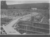 Kvarnsvedens pappersbruk, C 6376.  26-5-1930. Vy över bygget.
