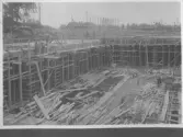 Kvarnsvedens pappersbruk, C 6380.  10-6-1930. Vy över bygget.