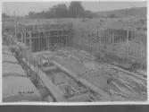 Kvarnsvedens pappersbruk, C 6382.  10-6-1930. Vy över bygget.
