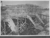 Kvarnsvedens pappersbruk, C 6390  21-6-1930. Vy över bygget.