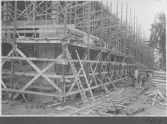 Kvarnsvedens pappersbruk, C 6437  18-8-1930. Vy över bygget.
