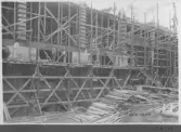 Kvarnsvedens pappersbruk, C 6438  18-8-1930. Vy över bygget.