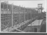 Kvarnsvedens pappersbruk, C 6445.  25-8-1930. Vy över bygget.