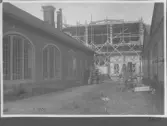 Kvarnsvedens pappersbruk, C 6459.  1-9-1930. Vy över bygget.