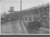 Kvarnsvedens pappersbruk, C 6467.  15-9-1930. Vy över bygget.