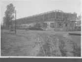 Kvarnsvedens pappersbruk, C 6473.  15-9-1930. Vy över bygget.