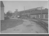 Kvarnsvedens pappersbruk, C 6484.  29-9-1930. Vy över bygget.
