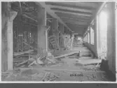Kvarnsvedens pappersbruk, C 6494.  29-9-1930. Vy över bygget.
