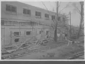 Kvarnsvedens pappersbruk, C 6520.  20-10-1930. Vy över bygget.