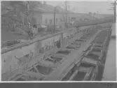Kvarnsvedens pappersbruk, C 6521.  20-10-1930. Vy över nybygget och äldre byggnader.