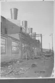Kvarnsvedens pappersbruk, C 6551.  10-11-1930. Vy över bygget.