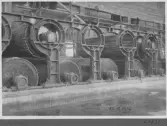 Kvarnsvedens pappersbruk, C 6577.  22-12-1930. Interiör bruket. Monering av pappersmaskin PM8.