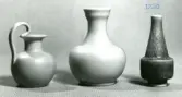 Vaser från Bo Fajans, omkring 1900-talets mitt.