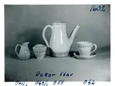 Kaffeservis i dekor 