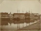 Vänersborg. Hamnmotiv. Blüchers bryggeri