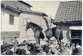 Folke Filbyter på Majkarnevalen år 1928 