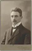 Kabinettsfotografi - Gustaf Lindberg, Uppsala 1913