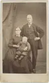 Kabinettsfotografi - familj