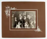 Johanna och Johannes Sandén på silverbröllopsdagen 1912